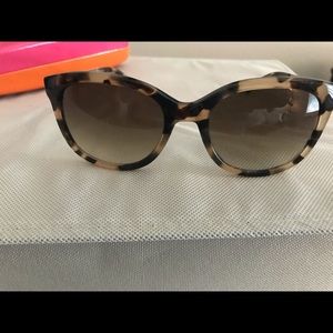 Kate Spade Sunglasses with gold frame